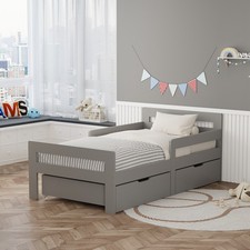Wooden Single Bed Toddler Kids