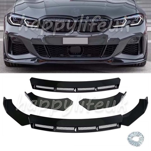 Black front bumper lip - bumper,