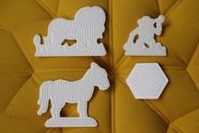 4 x Hama Beads Peg Boards