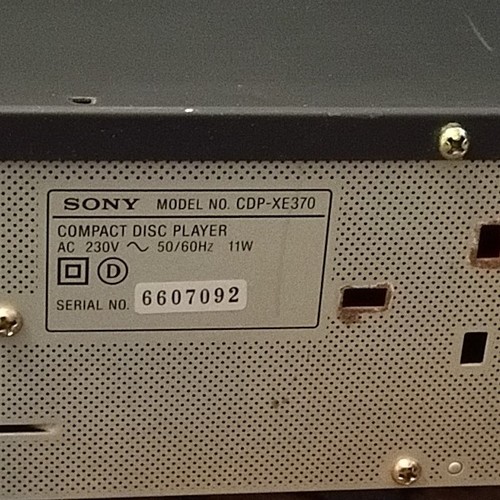 Sony cdp xe370 - cdp-xe370, player