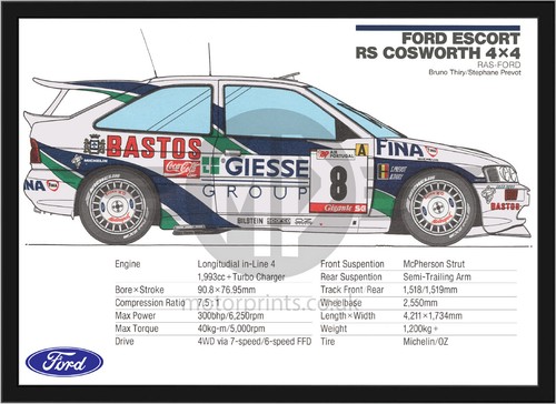 Ford escort cosworth rally - ford,