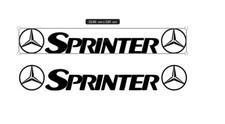 Mercedes Sprinter style decals