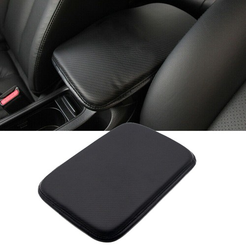 Black car armrest pad - black,