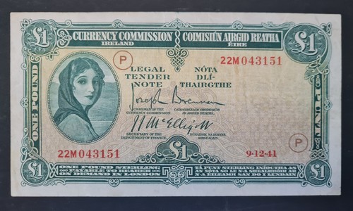 Ireland 1941 war code - 1941, (p)