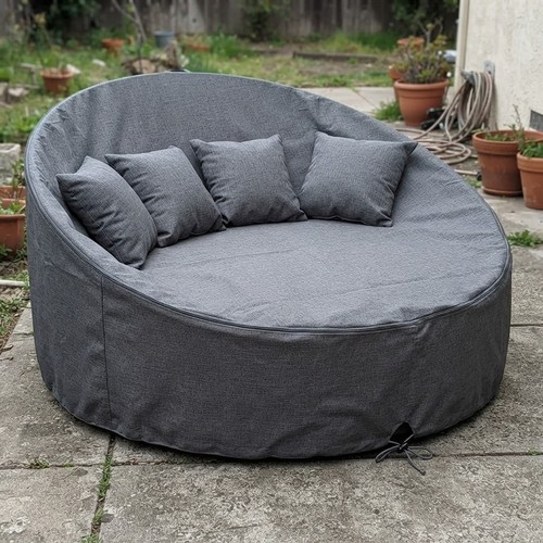 Rattan outdoor garden - rattan, day