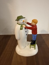 Coalport The Snowman - Adding