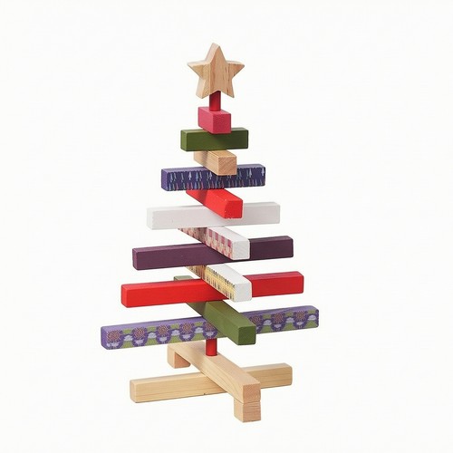 Rotating wooden tree display - rotating,