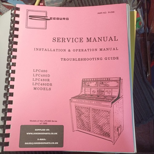 Seeburg lpc480 service - seeburg,