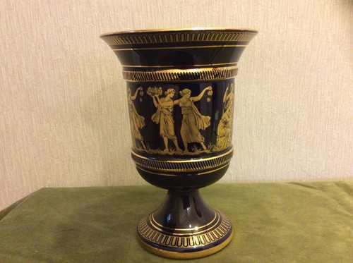 Hand made greek ceramic - made, urn