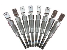 (8) FORD DIESEL GLOWPLUG SET GLOW PLUGS 6.9L 6.9 1983-1987 F350 F250 GLOW PLUG