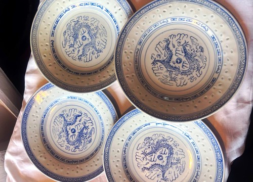 Vintage jingdezhen dragon rice - vintage,