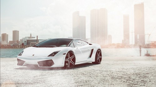 Car lamborghini supercars - car,