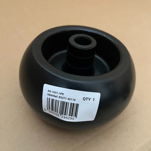 Anti scalp mower deck wheel - scalp,