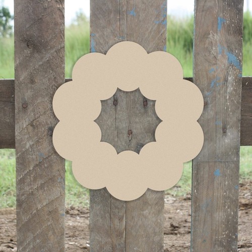 Wood wreath shape unfinished - wood, shape,