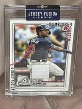 Donald Acuna Jr. Game Worn