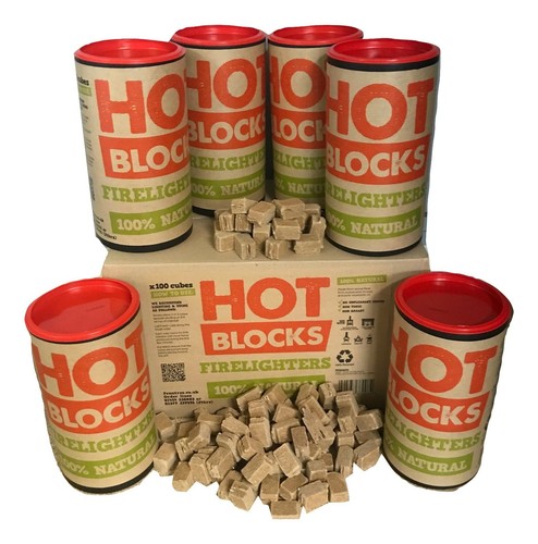 Hotblocks firelighters box - hotblocks,