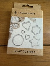 Metal Clay Cutters 6 Pack