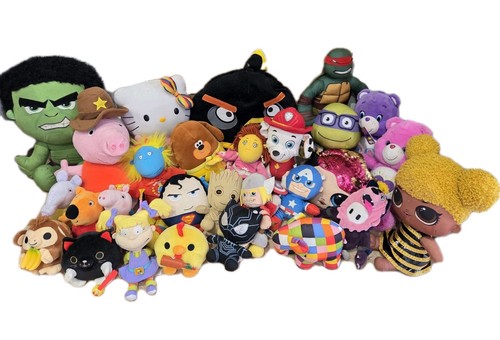 Large branded teddy plush - large,