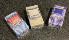Ian Logan 1982 Vintage Carlectables Tins Cars, Set Of 3.