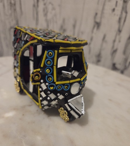 Rickshaw tuk ornament - rickshaw,
