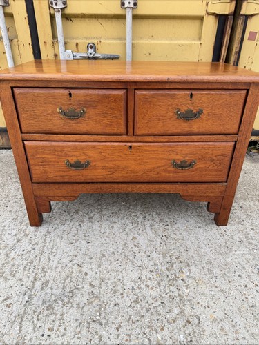Antique oak small chest - antique, of