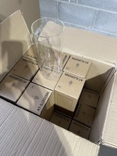 Job Lot 20x 23cm Glass Cylinder Vase Flower Vases Clear Glass Vases