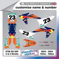 CUSTOM KTM MX Graphics Kit
