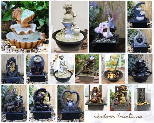Indoor tabletop water features - water,