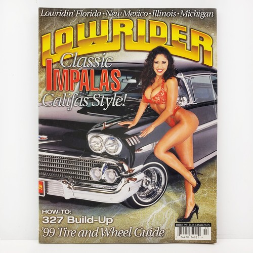 Lowrider magazine vintage mar - magazine,