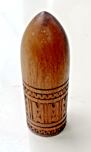 Vintage treen carved - vintage,