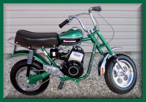 1971 rupp scrambler mini trail - rupp,