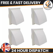Cowl Gravity Flap Wall Outlet