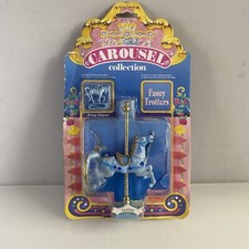 Vintage Matchbox Carousel Horse RARE Fancy Trotters Jazma Horse Pony 1989 1990