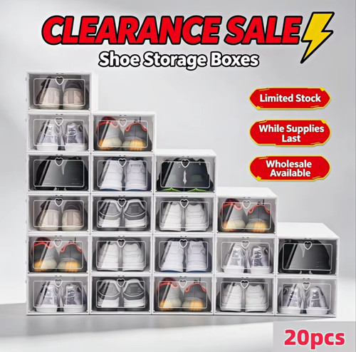 Stackable plastic shoe - 20,