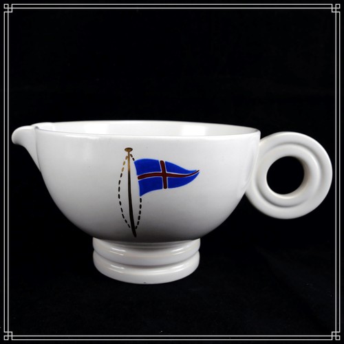 Large faience milk jug robj - large,