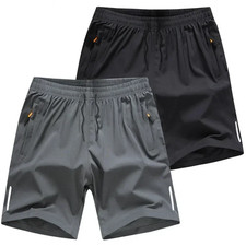 Mens Casual Running Gym Shorts