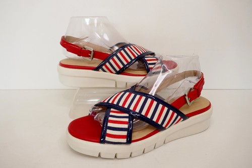 Geox respira red white blue - geox, red,white+blue