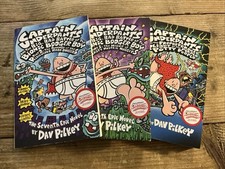 Captain Underpants  Books X3 Preposterous Plight of the Purple Potty People -