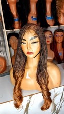 French Curl Braided Wig