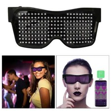 Bluetooth LED Eye Glasses APP