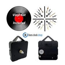 New 7'' & 12'' Vinyl Record Clock Making Kit Convert Your Old Records To Clocks 