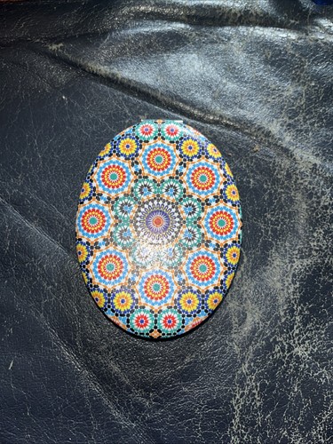 Moroccan compact mirror - compact,