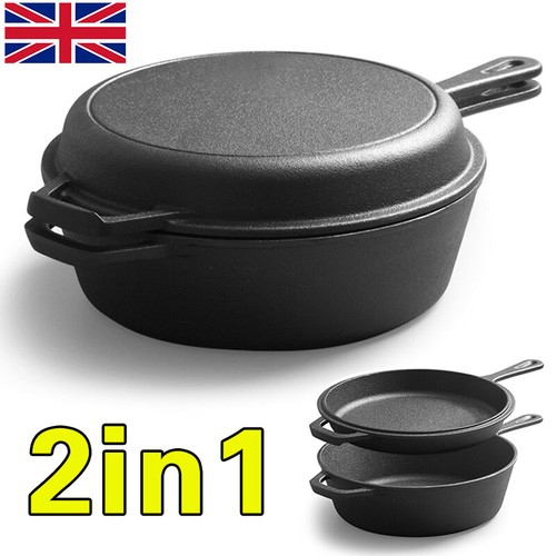 Cast iron casserole - dish, pot