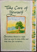 Take Care of Yourself Blue