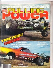 SPRING 1982 VOL.2 NO 1 PULLING POWER Magazine-----RACING MONSTER TRUCKS TRACTORS