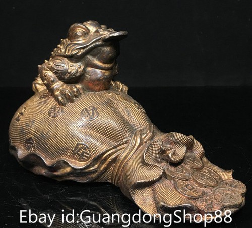 Old china bronze gilt - old,