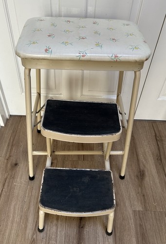 Vintage 1970s step stool - vintage,
