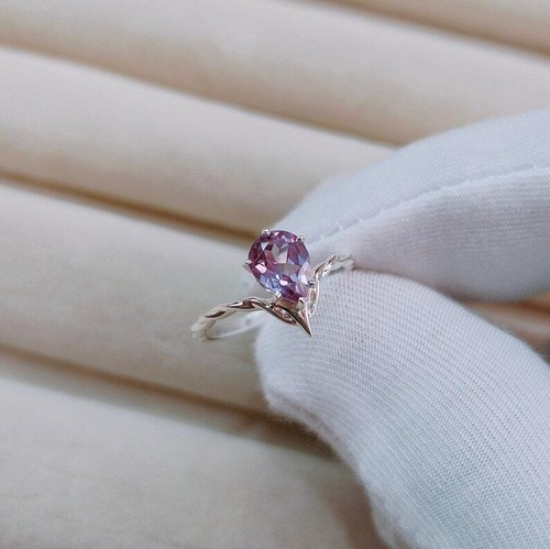 Color change alexandrite - alexandrite, ring
