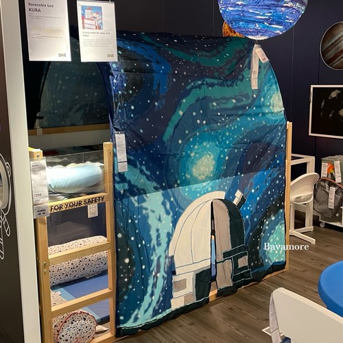 Ikea kura kids bed tent - kura, canopy