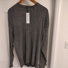 Ed Hardy UO Exclusive Grey   Long Sleeve  T-Shirt UK Med Rrp£49